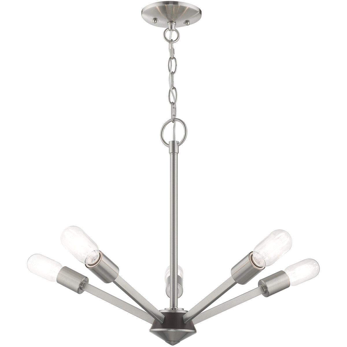 Prague 5 Light 19.50 inch Chandelier
