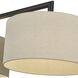 Bellingham 3 Light 51 inch Bronze Linear Chandelier Ceiling Light, Extra Large