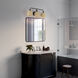 Summervine 3 Light 23.5 inch Bronze Vanity Wall Sconce Wall Light