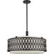 Vistaview 5 Light 24 inch English Bronze Pendant Chandelier Ceiling Light