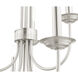 Estate 9 Light 30 inch Brushed Nickel Chandelier Ceiling Light