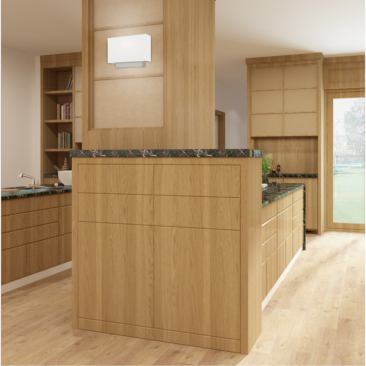 Clark 1 Light 14 inch Brushed Nickel ADA ADA Wall Sconce Wall Light