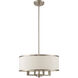 Park Ridge 4 Light 18 inch Brushed Nickel Chandelier Ceiling Light