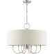 Blossom 7 Light 24 inch Brushed Nickel Pendant Chandelier Ceiling Light