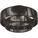 Acordia 3 Light 18 inch English Bronze Semi Flush Mount Ceiling Light, Large