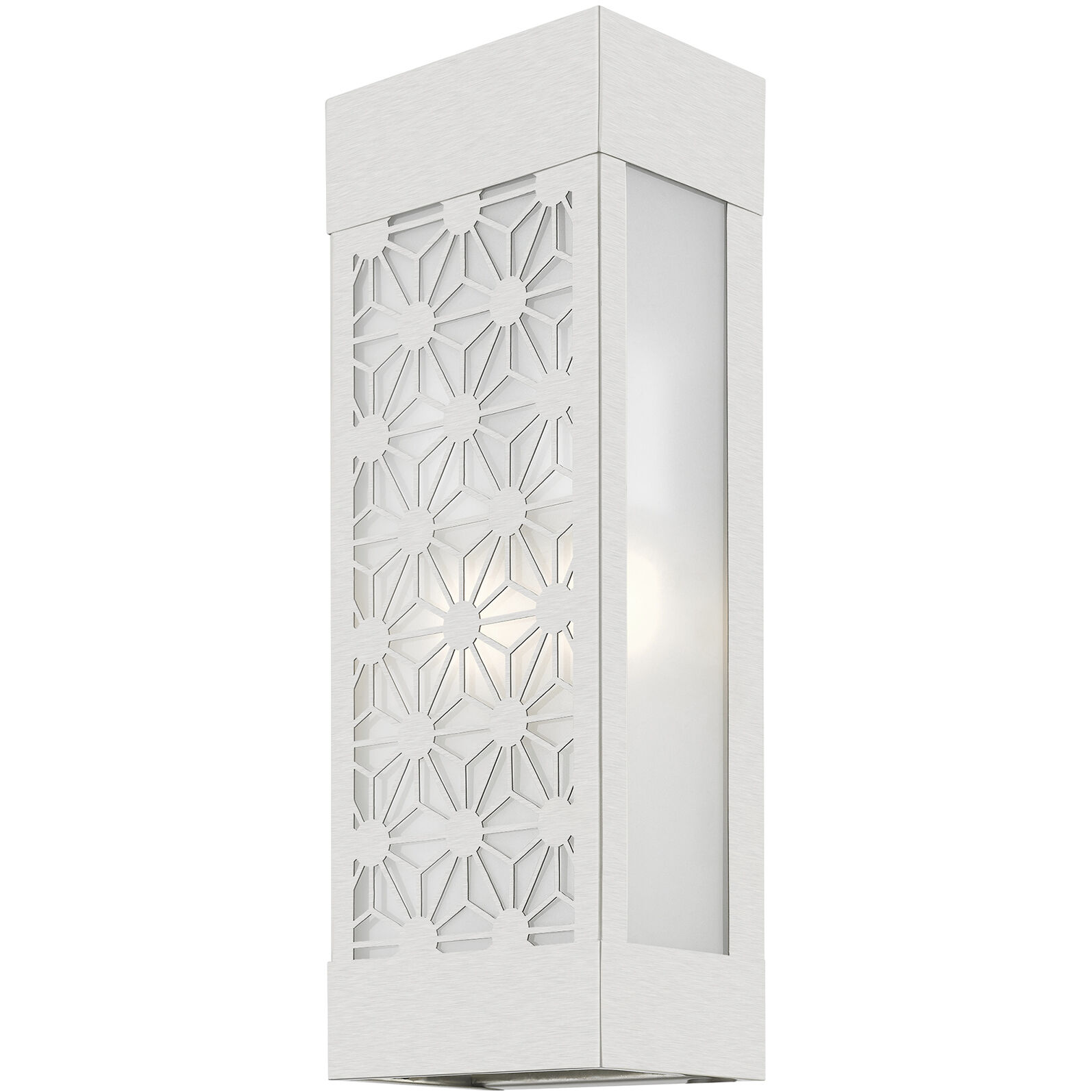 Berkeley 2 Light 17 inch Brushed Nickel Outdoor Sconce