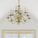 Williamsburgh 12 Light 26 inch Polished Brass Chandelier Ceiling Light