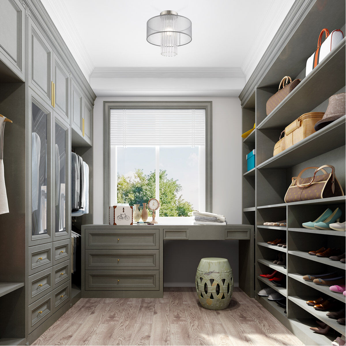 Alexis 1 Light 13 inch Brushed Nickel Semi-Flush Mount Ceiling Light