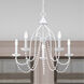 Alessia 5 Light 24 inch Antique White Chandelier Ceiling Light