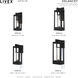 Delancey 1 Light 18.88 inch Black Outdoor Post Top Lantern