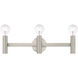 Copenhagen 3 Light 24 inch Brushed Nickel ADA Bath Vanity Wall Light