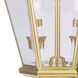 Georgetown 2 Light 21 inch Polished Brass Outdoor Post Top Lantern