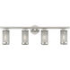 Industro 4 Light 36 inch Brushed Nickel Vanity Sconce Wall Light