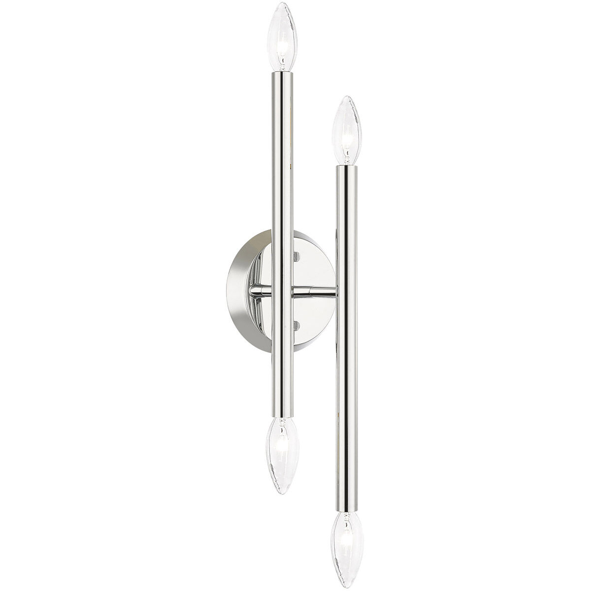 Soho 4 Light 5 inch Polished Chrome ADA Sconce Wall Light