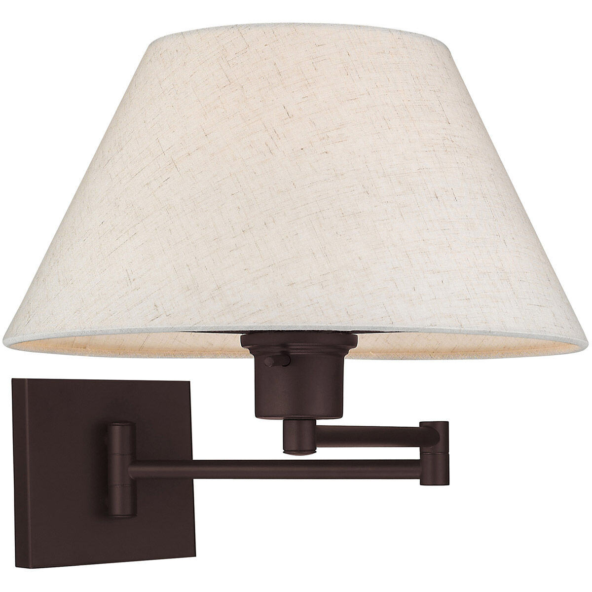 Allison 25 inch 100.00 watt Bronze Swing Arm Wall Lamp Wall Light