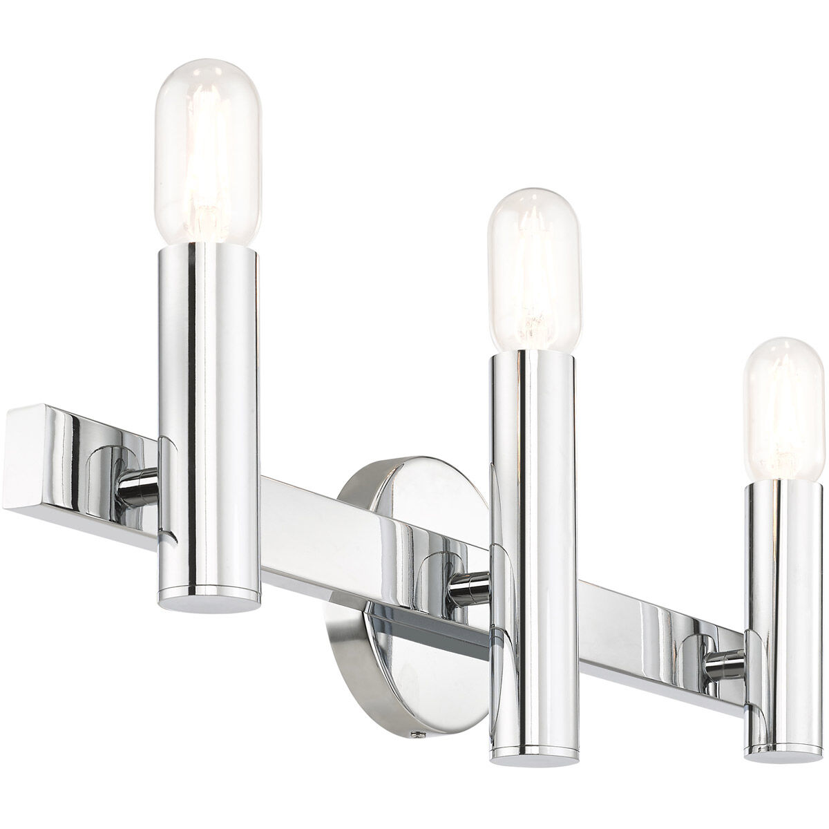 Helsinki 3 Light 24 inch Polished Chrome Vanity Sconce Wall Light