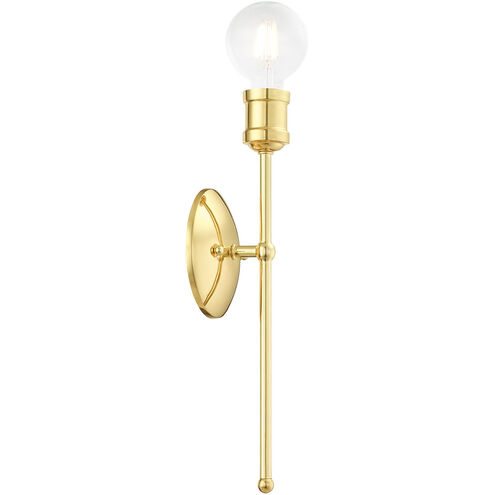 Lansdale 1 Light 5 inch Polished Brass ADA Sconce Wall Light