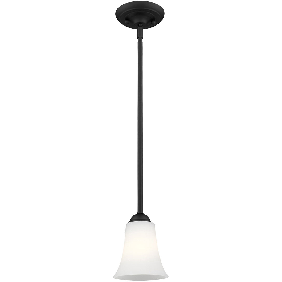 Ridgedale 1 Light 6 inch Black Mini Pendant Ceiling Light
