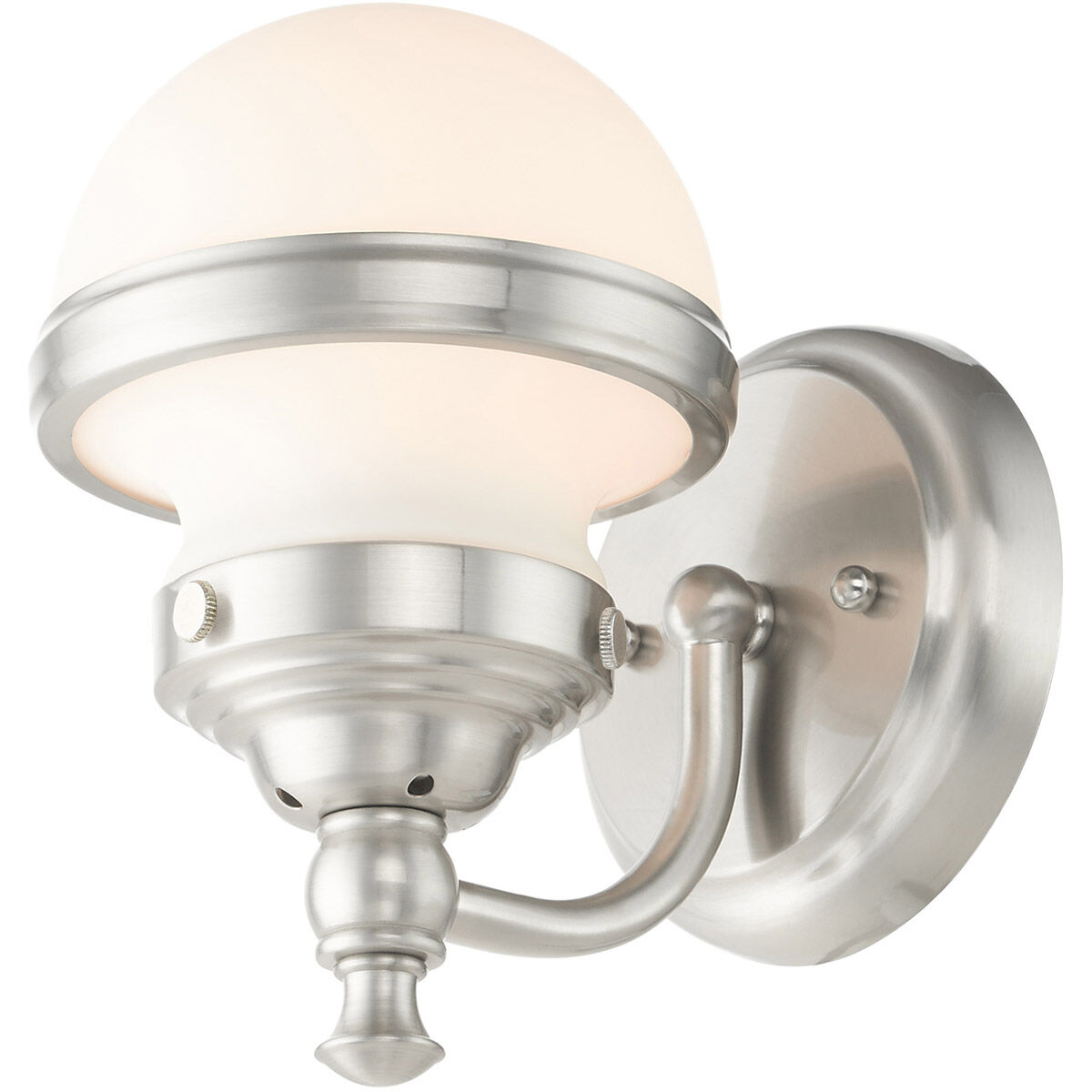 Oldwick 1 Light 6 inch Brushed Nickel Bath Vanity/Wall Sconce Wall Light