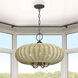 Summervine 5 Light 22 inch Bronze Pendant Chandelier Ceiling Light