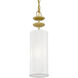 Brookdale 1 Light 5 inch Soft Gold Mini Pendant Ceiling Light