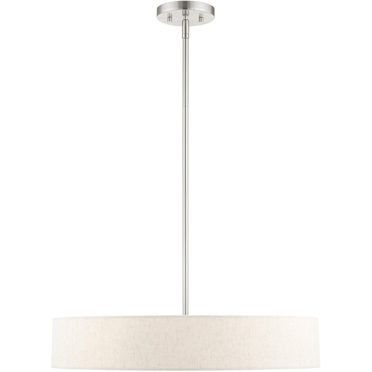 Venlo 4 Light 22 inch Brushed Nickel Pendant Ceiling Light