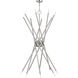 Soho 16 Light 50 inch Brushed Nickel Foyer Chandelier Ceiling Light