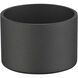 Allison 2 inch Textured Black Hidden Pier Mount Adapter