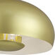 Domma 4 Light 22.5 inch Soft Gold Pendant Ceiling Light