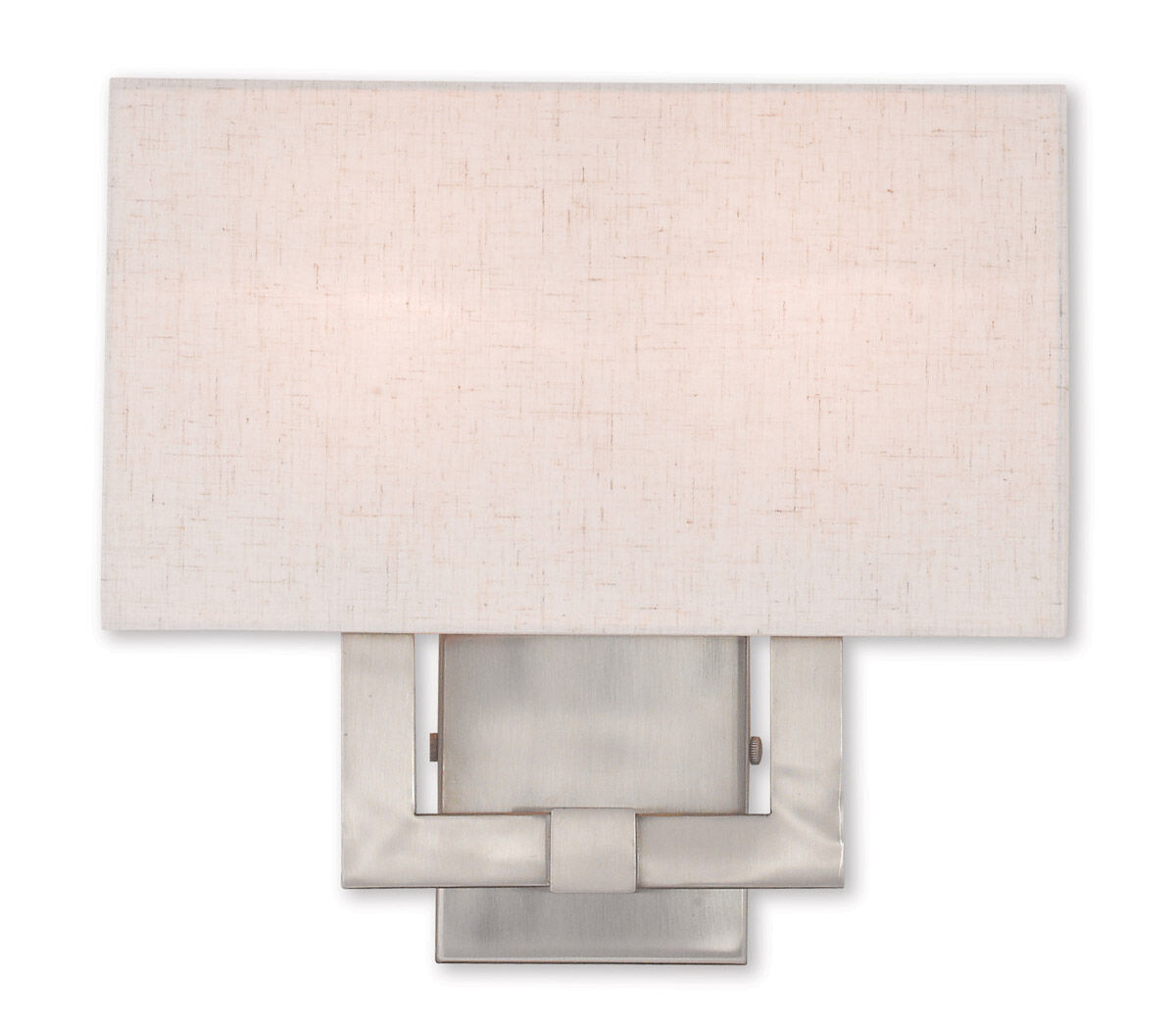 Meridian 2 Light 13 inch Brushed Nickel ADA ADA Wall Sconce Wall Light