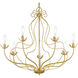 Katarina 7 Light 28 inch Soft Gold Chandelier Ceiling Light