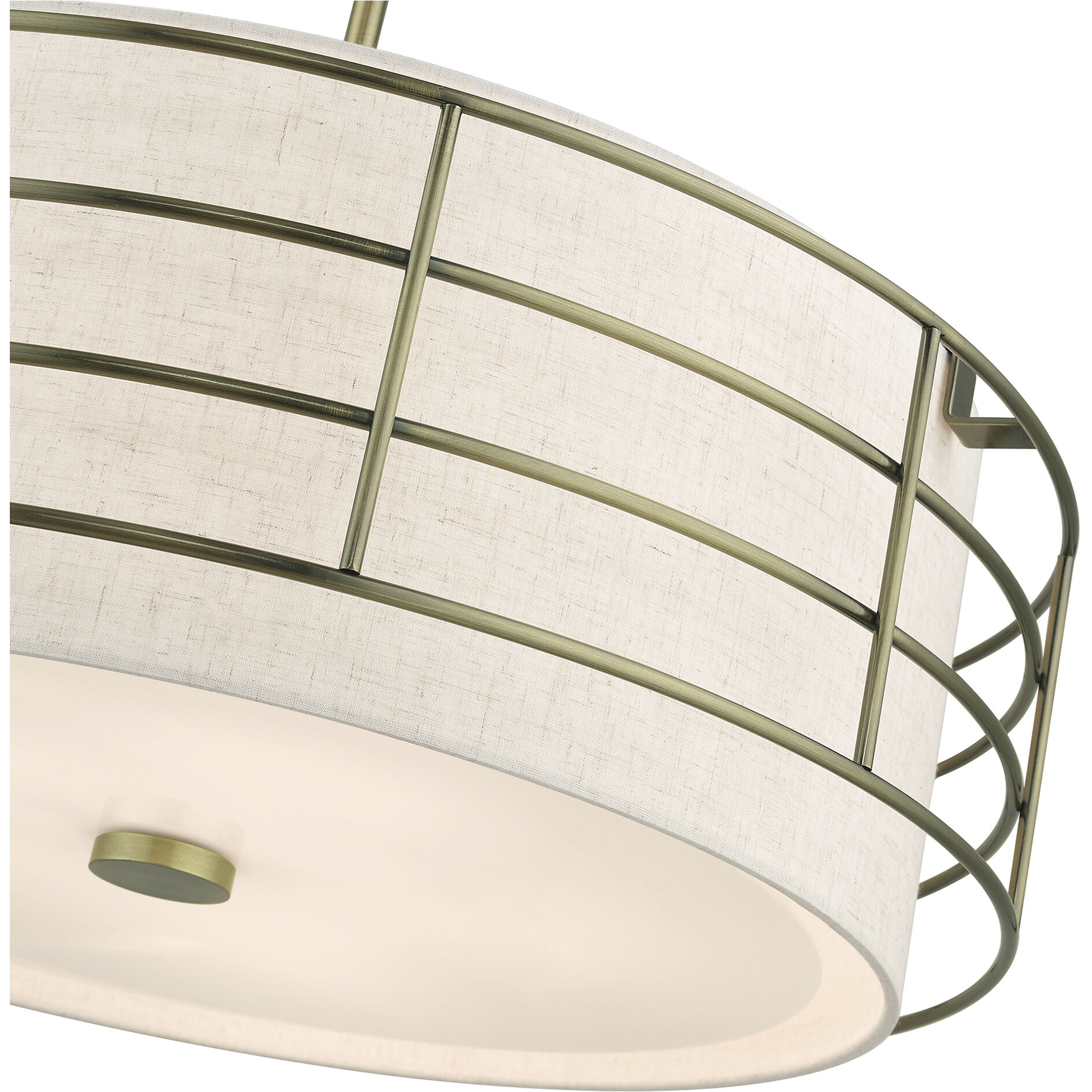 Blanchard 5 Light 23 inch Antique Brass Pendant Chandelier Ceiling Light