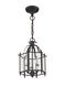 Livingston 3 Light 10 inch Bronze Convertible Mini Pendant/Ceiling Mount Ceiling Light