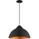 Allison 1 Light 16 inch Black Mini Pendant Ceiling Light