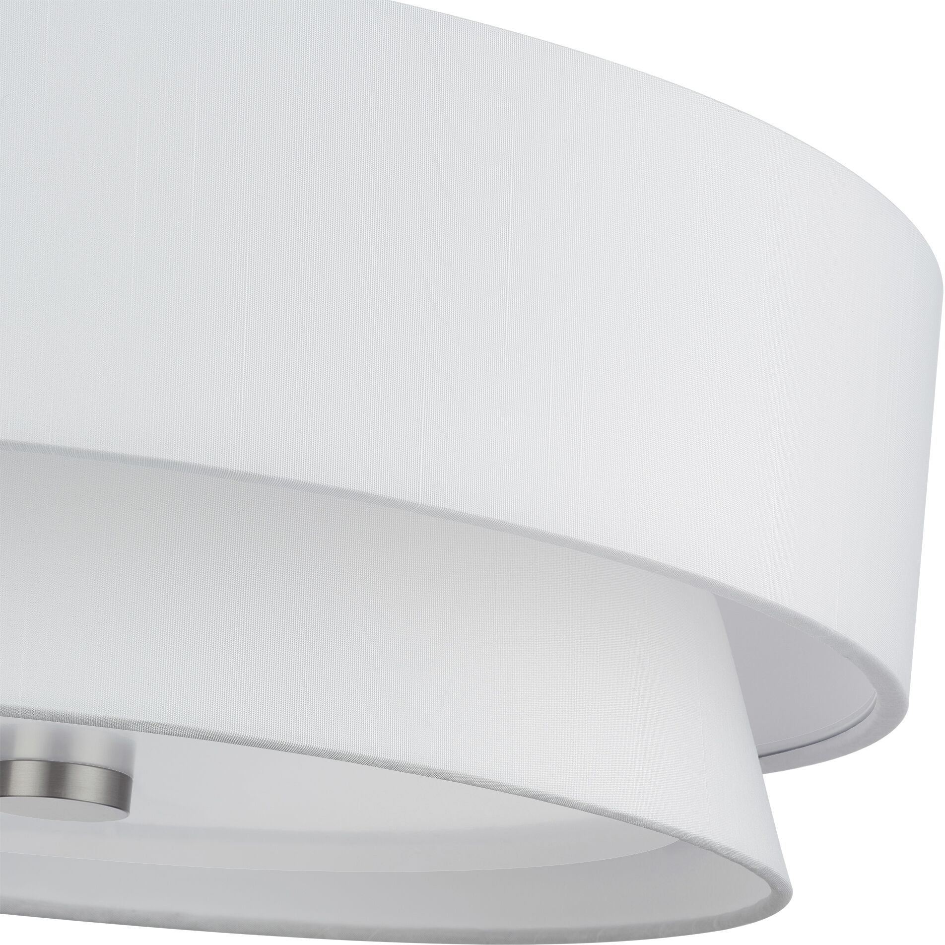 Fontana 4 Light 18 inch Brushed Nickel Semi-Flush Ceiling Light