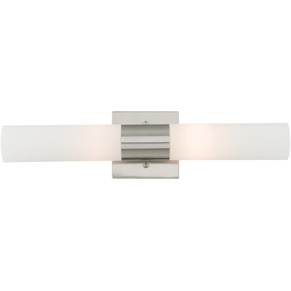 Aero 2 Light 18 inch Brushed Nickel ADA Bath Vanity Wall Light