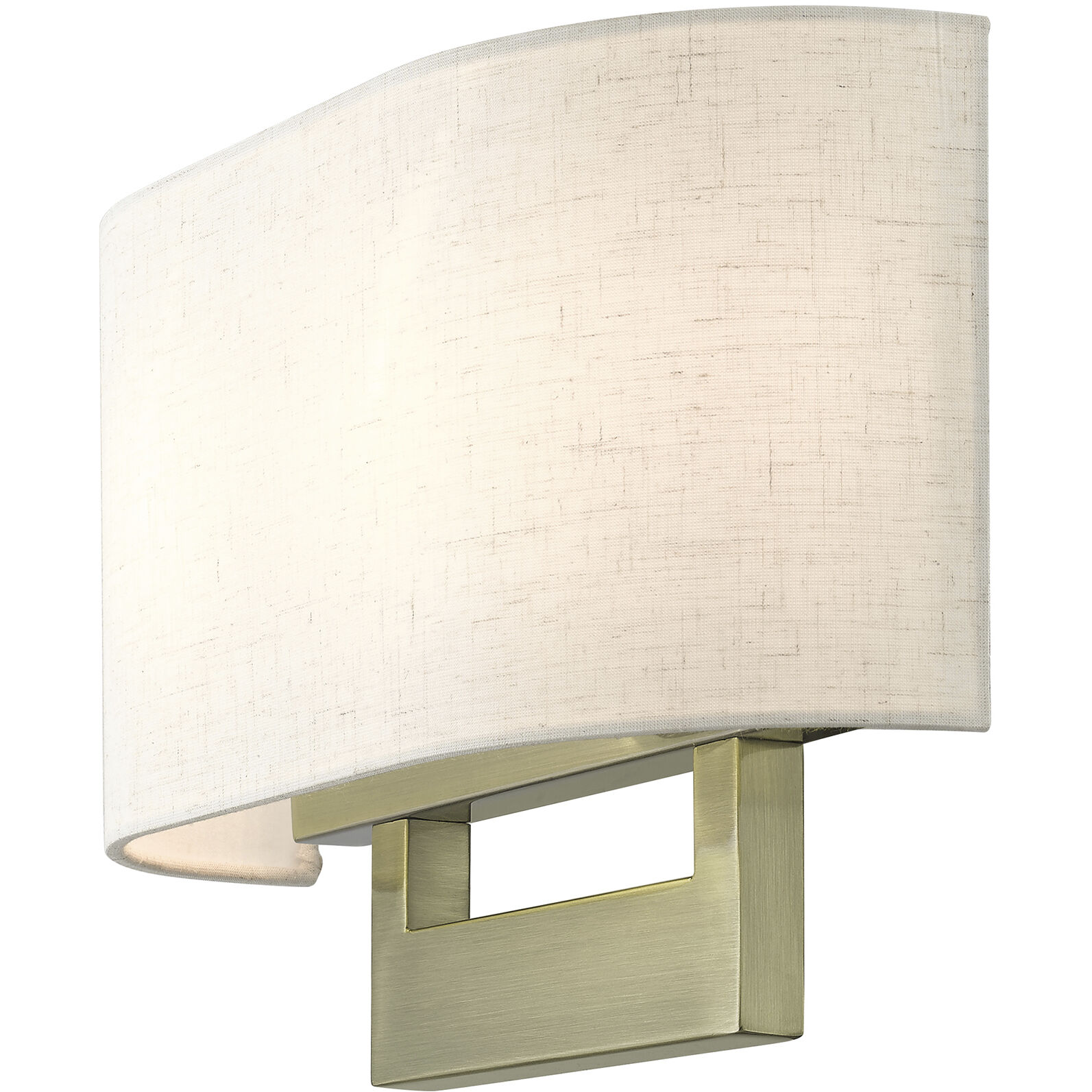 Allison Wall Sconce Wall Light in Antique Brass, Medium