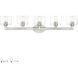 Bernardino 5 Light 44 inch Brushed Nickel Vanity Wall Sconce Wall Light