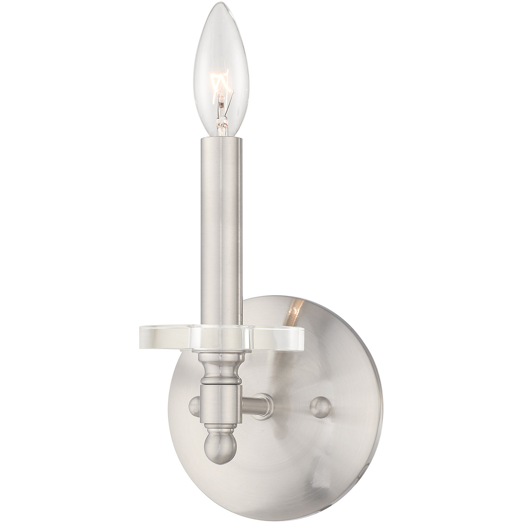 Bennington 1 Light 5 inch Brushed Nickel Wall Sconce Wall Light