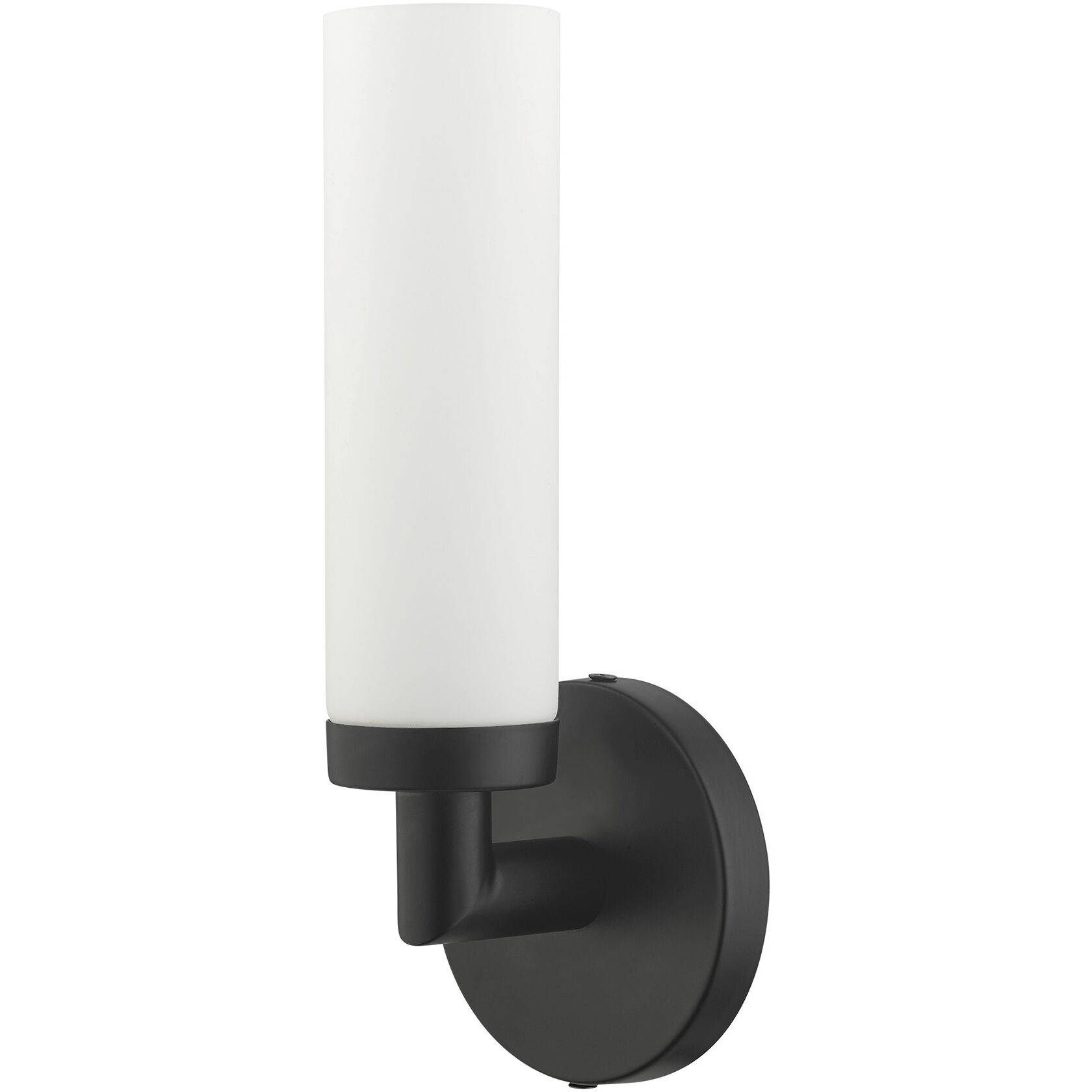 Aero 1 Light 4 inch Black ADA ADA Single Sconce Wall Light