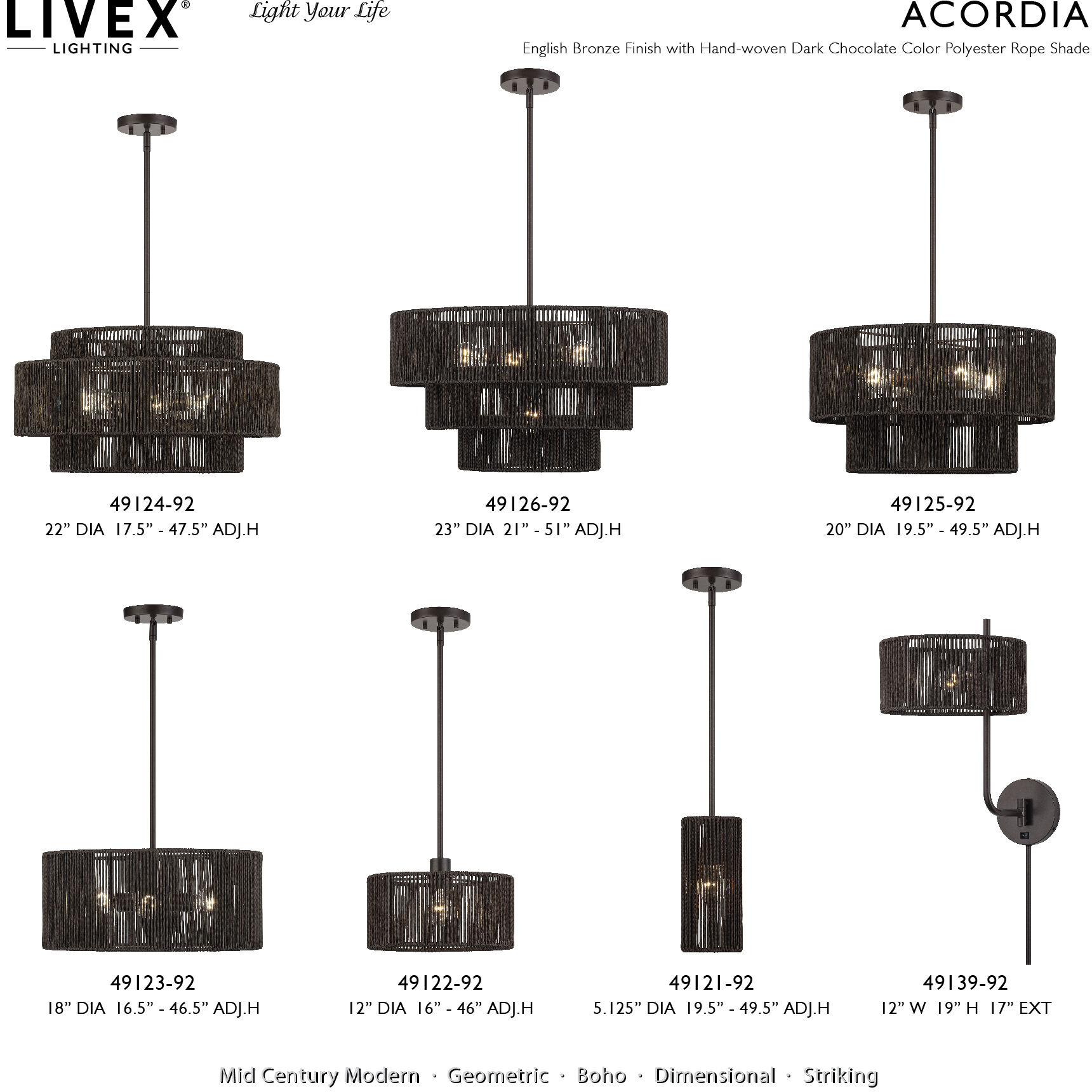 Acordia 17 inch 40.00 watt English Bronze Swing Arm Wall Lamp Wall Light