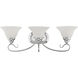 Coronado 3 Light 27 inch Polished Chrome Bath Vanity Wall Light