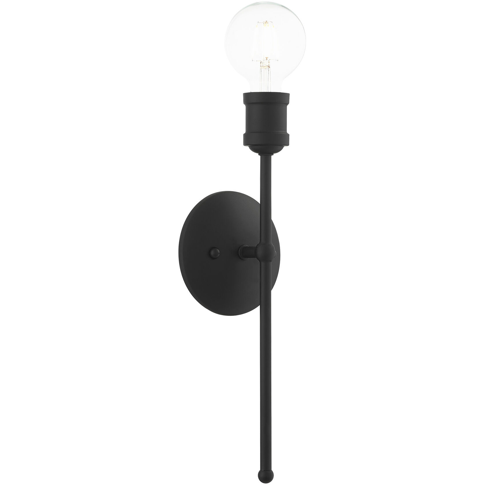 Lansdale 1 Light 5 inch Black ADA Sconce Wall Light