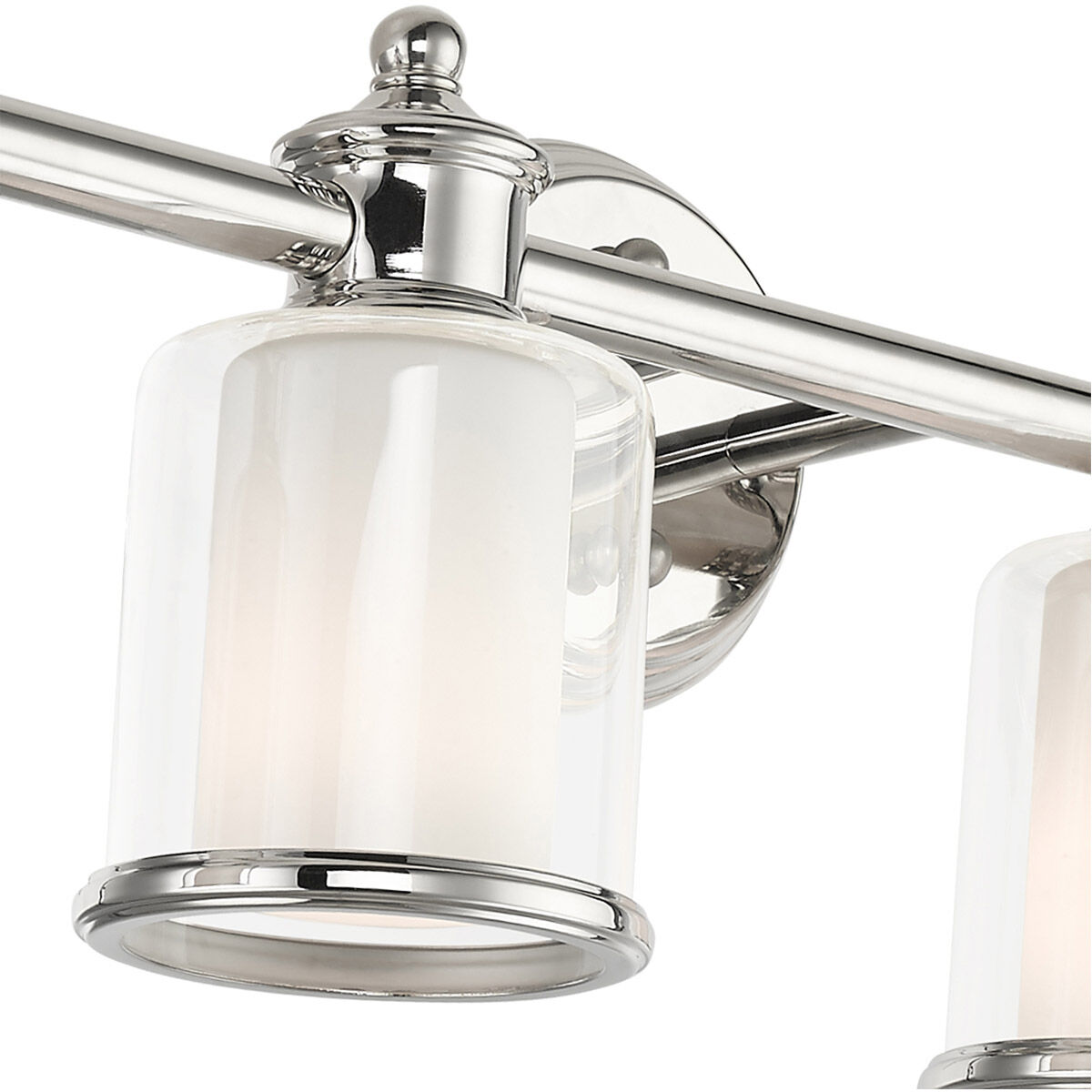 Middlebush 6 Light 55 inch Polished Nickel Vanity Sconce Wall Light