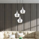 Allison 1 Light 10 inch Brushed Aluminum Mini Pendant Ceiling Light