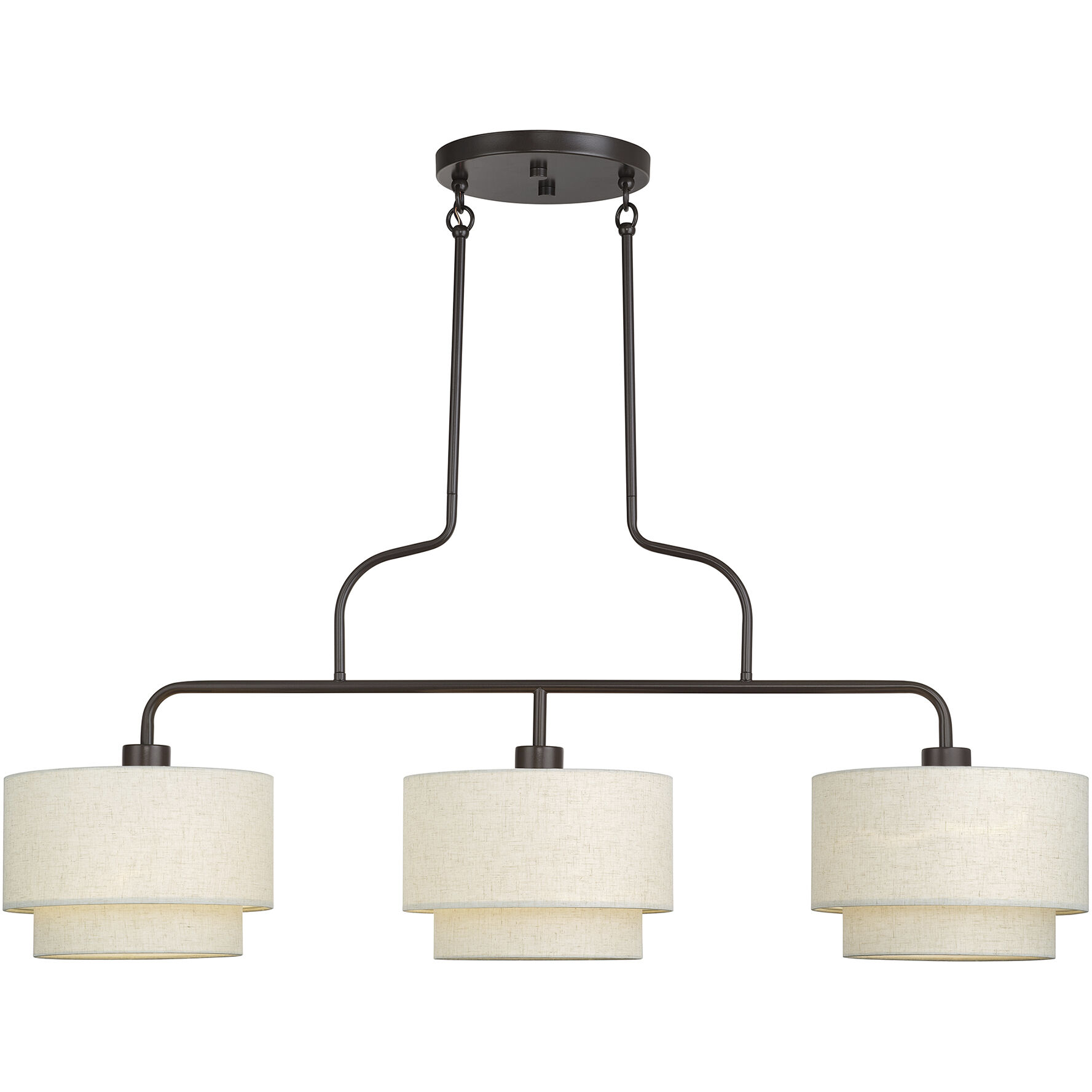 Manorwood 3 Light 12.00 inch Island Light