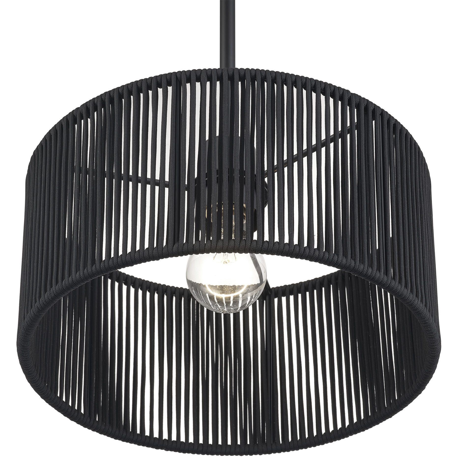 Acordia 1 Light 12 inch Black Pendant Ceiling Light