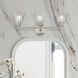 Moreland 3 Light 24 inch Brushed Nickel Vanity Sconce Wall Light