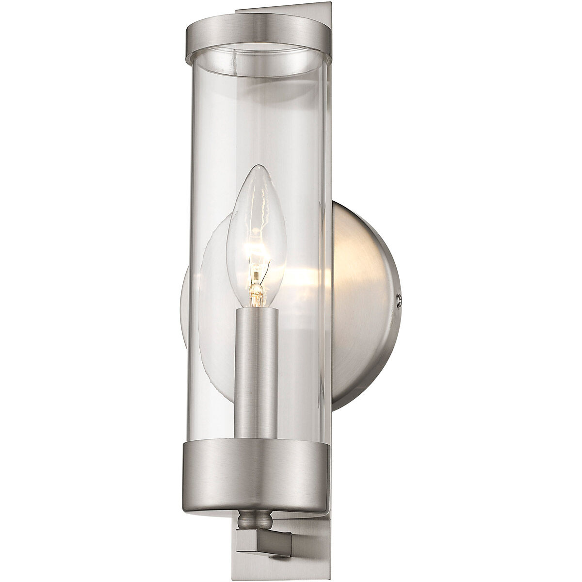 Castleton 1 Light 5 inch Brushed Nickel ADA ADA Wall Sconce Wall Light