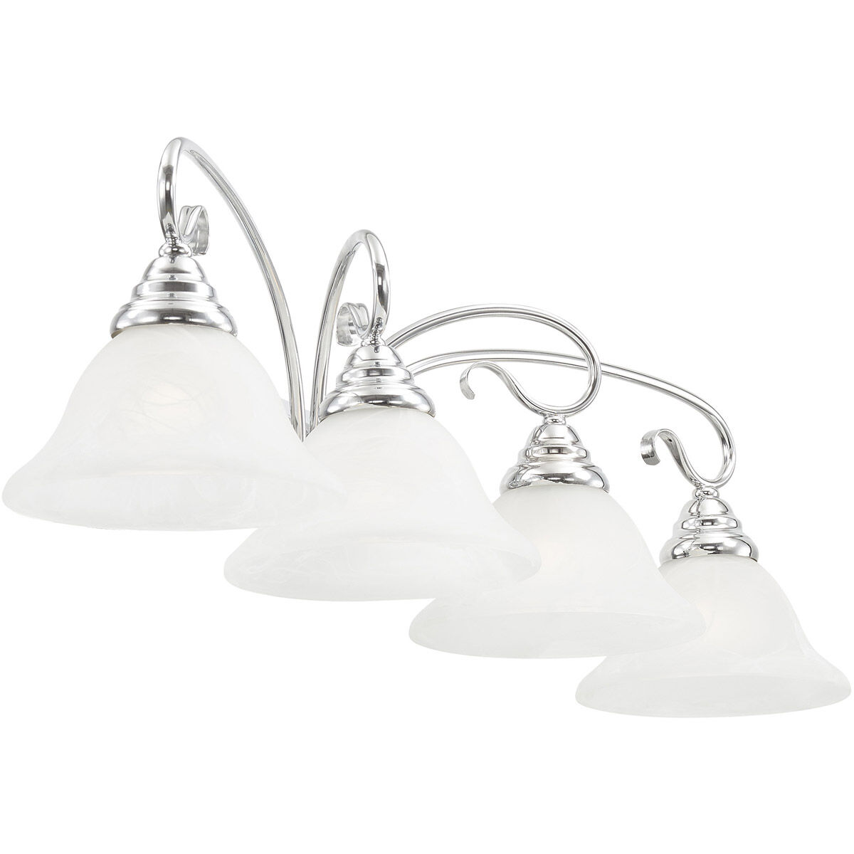 Coronado 4 Light 36 inch Polished Chrome Bath Vanity Wall Light
